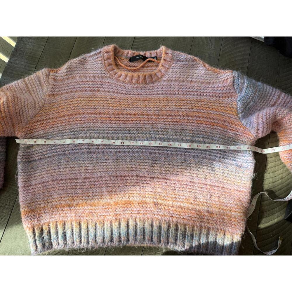 Vero Moda colorful striped chunky knit sweater - Picture 6 of 8